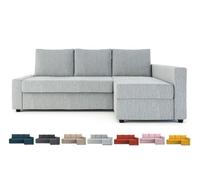 Masters of Covers Snug Fit Friheten Slipcover for The IKEA Friheten with Chaise Corner Cover, Sofa Bed Cover, Sectional Slipcover Replacement (Light Grey)（Cover Only！Not Sofa！）
