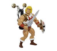 Masters of the UniverLes Maîtres de l'Univers Origins Figurine articulée de combat Musclor et accessoires, jouet pour enfant, HDT22