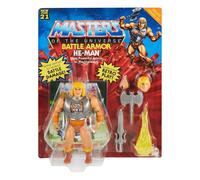 Maîtres de l’Univers Origins Deluxe, figurine articulée Musclor en tenue de combat avec accessoires, jouet pour collectionneurs et enfants dès 6 ans, GVL76