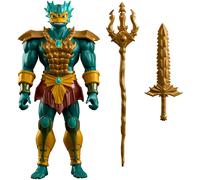 Mattel Figurine articulée Océanor – Les Maîtres de l’Univers Origins, reproduction détaillée, 14 cm