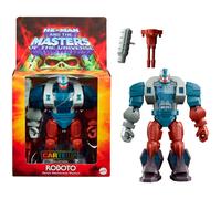 Mattel Figurine articulée Les Maîtres de l'Univers Origins Roboto 200X 14 cm, guerrier mécanique