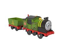 Masters of the Universe Fisher-Price Thomas et ses Amis, Locomotive motorisée Whiff, train fonctionnant à piles, avec wagon de marchandises, à collectionner, Jouet Enfant, Dès 3 ans, HMC23