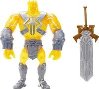 Mattel Figurine Masters of the Universe He-Man, avec accessoire, inspirée Netflix MOTU, 8,5 pouces