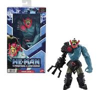 Masters of the Universe He-Man and The Trap Jaw Grande figurine avec accessoire inspirée de la série animée Motu Netflix, jouet de collection de 20,5 cm pour enfants de 4 ans et plus