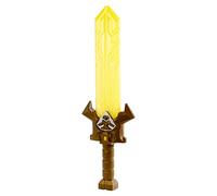 Mattel - Épée jouet Masters of the Universe Deluxe Grayskull Power Sword HJG63 sonore jaune 4 ans