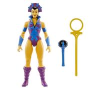 Masters of the Universe Origins Démonia Figurine articulée 14 cm de la collection Cartoon, méchant avec 16 points d'articulation, baguette, bâton et bande dessinée, HYD35