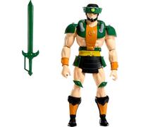 Masters of The Universe Origins Figurine articulée Triclops de la Collection Cartoon Les Maîtres de l’Univers, Figurine de 14 cm avec sa visière pivotante au Design détaillé et Son épée, JHJ93