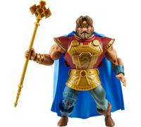 Masters of the Universe Origins Figurine d'action et Accessoire, Rise of Snake Men King Rando et Mini Bande dessinée, 14 cm