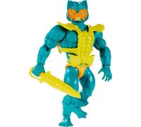 Masters of the Universe Origins Figurine Mer-Man à collectionner MOTU Ocean Warlord Villain, 16 articulations articulées, 14 cm avec accessoires