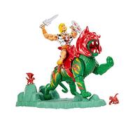 Masters of The Universe Origins Lot de 2 Figurines de Battlefield Warriors avec He-Man & Battle Cat