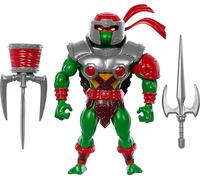 Masters of the Universe Origins Turtles of Grayskull Raphael Action Figure Toy, 16 Articulations, TMNT & Motu Crossover with Accessories