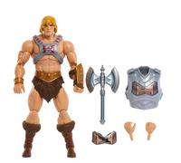 Masters of the Universe : Revolution Masterverse Musclor Figurine articulée deluxe avec armure de combat amovible, 30 points d'articulation, jouet à collectionner, HYC49