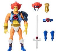 Masters of the Universe X Cosmocats Figurine articulée Starlion de 14 cm avec armure amovible, accessoire et mini-bande dessinée, JFW93