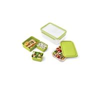 Tefal Boîte à repas Masterseal To Go 2,3 L – 3 compartiments – 100% hermétique – Sans BPA