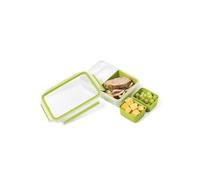 Masterseal To Go Lunch Box, Boîte A Déjeuner 1,2 L, 3 Compartiments, 100% Hermétique, Sans Bpa, Garantie 30 Ans K3100412