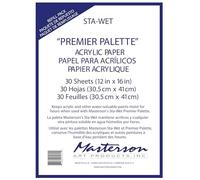 Masterson Palette Seal Recharge de Film Acrylique pour 100 Feuilles Blanc