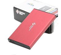 MasterStor 320 Go Externe Disque Dur USB 3.0 Super-Rapide Disque Dur 2,5 Pouces pour SATA Portable Disque Dur Portable 1 an Garantie Rouge (320GB)