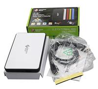 MasterStor Disque dur externe SATA 2,5" USB 3.0 Portable Disque dur externe Super Rapide pour Mac Ordinateur Portable et PC Mac Disque dur Blanc 1 To