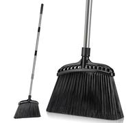 Masthome Balai Jardin Extérieur 142cm, Balai Terrasse, Grand Balais Industriel et Extérieur pour Le Nettoyage des Routes, Cour Extérieure, Terrasses, Piazza