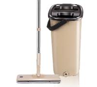 Masthome Balai Serpillère, Serpillière Seau Essoreur, Rotatif 360° Serpillere Microfibre et Seau Auto-Lavage, 6 Mops Réutilisables Fournies