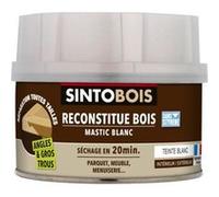 Mastic à bois avec durcisseur angles/gros trous blanc 500ml - SINTO - 139791