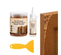 Mastic à bois extérieur Mastic en poudre tout à nivellement 100 g | Mastic Cadres Portes Bois Pour Sol Meubles Moulure Plaques De Plâtre Planches Feuillues Terrasse Cadre