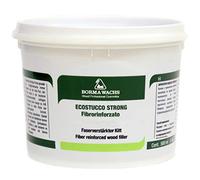 Mastic à bois renforcé de fibres Borma - Extra fort - 1 kg