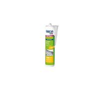 Illbruck Mastic acrylique pour joints et fissures – Peinturable, nettoyage à l'eau – Brun 310 ml
