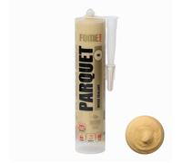 Mastic acrylique bois FOME FLEX Parquet pin - élastique, ponçable et peinturable - jointoiement parquet & plinthes - intérieur