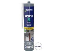 Mastic acrylique BOSTIK Acryl S - Gris - Cartouche 310 ml - 30613664
