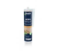 Bostik Mastic acrylique Joint Acryl Parquet Chêne Clair 300 ml – Séchage rapide, ponçable