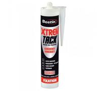 Bostik Mastic de Fixation AFX 110 HIGH GRIP - Fixation Immédiate - Fixation Finale Ultra Résistante - Blanc - Cartouche 310ml