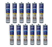 Mastic acrylique d'étanchéité blanc 310ml (12 pcs) - BOSTIK ACRYL-PEINTURE-BLCx12