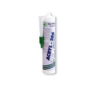 Mastic acrylique exterieur Acryl 306 Blanc 300ml Den Braven