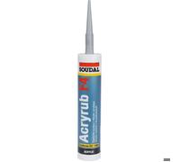 Mastic de rebouchage - acrylique - 300 ml - gris - Acryrub F4 SOUDAL