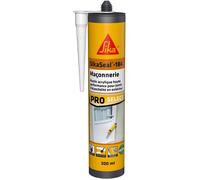 Mastic Acrylique Haute Performance-Seal-184 Maçonnerie Blanc-Réparation De Fissures-Joints D`Étanchéité-Extérieur Et Intérieur-300 Ml