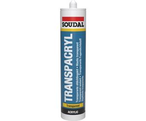 Mastic acrylique - joint et rebouchage - Transpacryl - 15x300ml SOUDAL