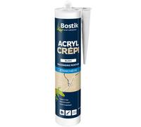 Mastic acrylique BOSTIK Acryl Crépi - Aspect granuleux pour joint de fissure - Cartouche 310 ml - 30612719