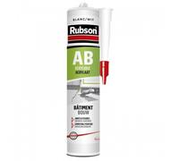 Mastic acrylique - joints souples - blanc - 25 cartouches - AB RUBSON