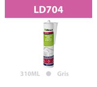 Mastic acrylique "LD704" Gris 310ML ILLBRUCK