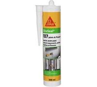 Mastic acrylique SIKA Sikaseal 107 Joint et fissure - Blanc - 300ml Blanc G
