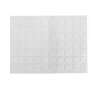 Mastic adhésif rond autocollant transparent double face, forte adhérence, facile à utiliser avec matériau acrylique, pour papier, bois, verre