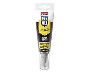 Mastic adhésif Soudal « Fix All Turbo » 125 ml blanc