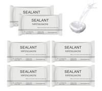 Mastic Argile - Scellant étanche pour mur,Lot de 6 argiles d'étanchéité de réparation, remplissage de trous muraux, boue de réparation pour raccordement de tuyau, trous de climatisation