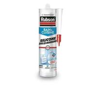 Mastic Bain&Cuisine Pure RUBSON Silicone Anti-Moisissures Transparent 280ml