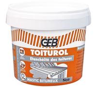 Mastic bitumeux étanchéité toiture 900g - noir