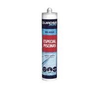 Mastic Blanc 290 mL - Étanchéité Piscines & Joints - Résistant Eau Chlorée & UV - Sans Solvant - Intérieur/Extérieur