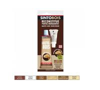 Mastic bois - SINTO - Sintobois - Avec durcisseur - Acajou - Tube 66 ml / 80 g