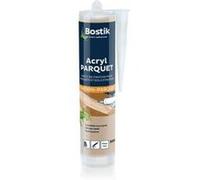 Bostik Joint acrylique parquet Hêtre Clair 300 ml – Séchage rapide, ponçable, compatible vernis