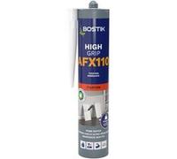 Bostik Mastic de Fixation AFX 110 HIGH GRIP - Fixation Immédiate - Fixation Finale Ultra Résistante - Blanc - Cartouche 310ml